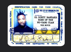 Calcomanía de vinilo Wu Tang ODB Old Dirty Bastard 4 pulgadas de ancho - Imagen 1 de 3
