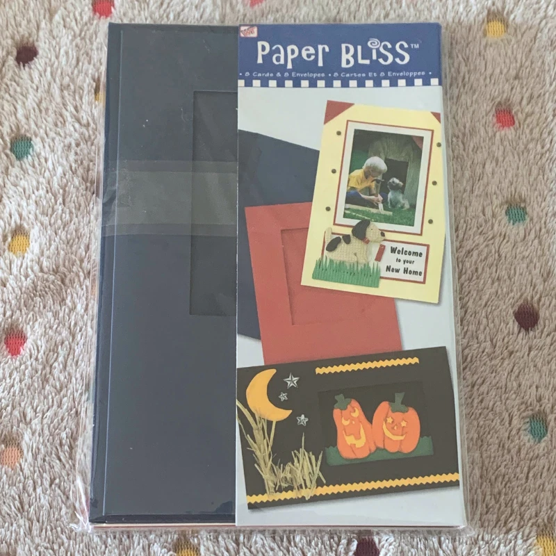 4 Color Paper Bliss Die Cut Window and Envelopes  8 Count Envelopes to Embellish - Image 1 of 2