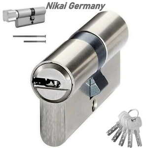 Zylinderschloss Türschloss Knaufzylinder Profilzylinder 30/30 35/35 40/40 45/45 - Bild 1 von 18