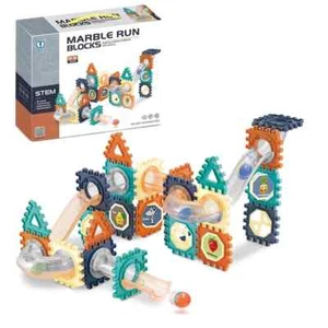 66pcs Stem Building Toys For Kids Marble Run Race Track Toy Set - Picture 1 of 7
