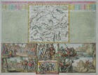 Schweiz Tellsage - Carte Ancienne de la Suisse... - Chatelain 1719 - Original