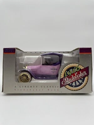 Liberty Classics 1916 Studebaker Sunset Grower Die Cast Bank #20001 1:25 NOS - Image 1 of 4