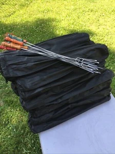 Case Of Roasting Forks. 40 Packs Of 8. 320 Total Campfire Sticks. Wholesale Lot - Picture 1 of 7