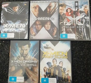 5 X-Men DVDs Collection VGC Last Stand Origins Wolverine First Class - Picture 1 of 2