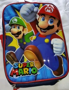 Nintendo Super Mario Bros Brotdose Neu mit Etikett Luigi 2022 Power Up Your Lunch - Bild 1 von 6