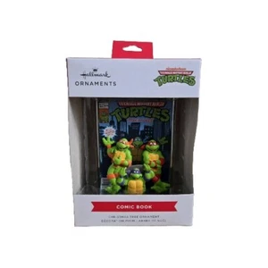 Hallmark Ornaments TMNT Comic Book Christmas Tree Holiday Ornament - Picture 1 of 4