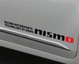 NISSAN nismo decals / Stickers left and Right sides JDM - Picture 1 of 2