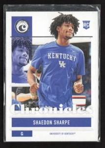 2022 Panini Chronicles Draft Picks #10 Shaedon Sharpe - Picture 1 of 2