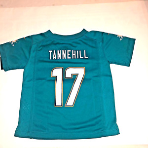 Miami Dolphins Nike Ryan Tannehill NFL Teal Jersey Toddler Size 2T