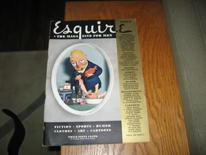 1935 Esquire March: Ernest Hemingway, Theodore Dreiser, Thomas Mann, Petty, ETC. - Picture 1 of 9