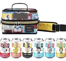 PEANUTS 6-Pack Cooler Funko Vinyl SODA COMMON Set (incl. Snoopy Charlie Brown)