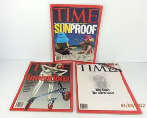 Time Magazine 3 Editions November 2002 The Best Inventions Of The Year - Picture 1 of 2