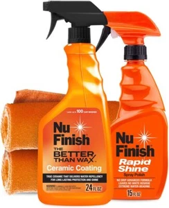 Kit Protector Abrigo Acabado Nu, Juego de 4 Piezas Protector Coche Protege y Restaura - Imagen 1 de 7