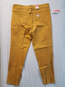 Vintage New Old Stock GOLD Womens Stretch Denim Workwear Waist 40 Jeans Size 24 - Picture 1 of 15