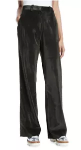 Moncler Green Corduroy Trousers Flare Boot Cut Pants Sz EUR 40 / Xs XXS NWT $450 - Picture 1 of 12