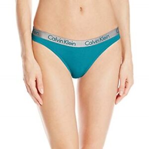 Calvin Klein Women's Thong Radiant Cotton Thong Panty XS, S, M, L, XL QD3539 
