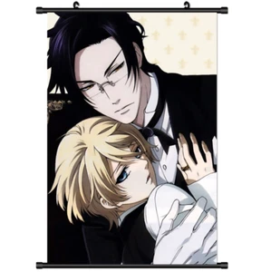 Anime Black Butler Undertaker Grell Wall Scroll Poster cosplay s3279 - Picture 1 of 4