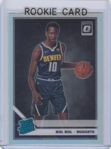 BOL BOL BOL NOVATO TARJETA Donruss óptica HOLO PLATA PRIZMS RC Baloncesto Pepitas - Imagen 1 de 2