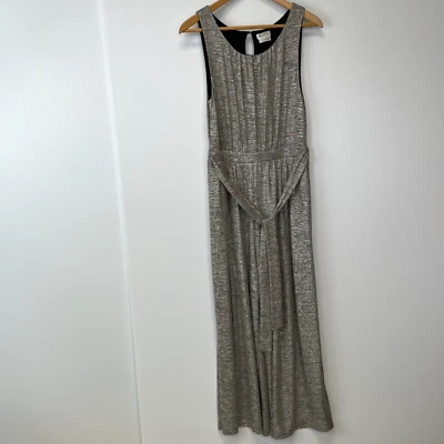 Mono Anthropologie Mujer Pequeño Prado Rue Sin Mangas Corbata Plateado Boho Núcleo No Foto 1 de 4