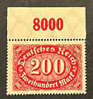 Znaczki podróżne: Niemcy Stamp Mi 248c - 500 marek - 1923 W idealnym stanie MNH OG ** PODPISANE