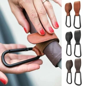 Leather Baby Bag Stroller Hook - Picture 1 of 9