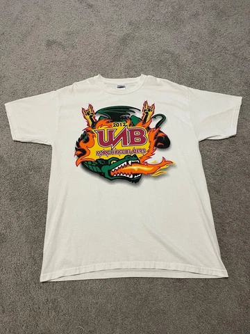 2012 UAB Marching Blazers Band T Shirt University Alabama Birmingham NCAA LARGE Cover