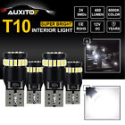 Auxito T10 501 Wedge Canbus Led Side Light Bulbs Ip65 Waterproof Error Free New