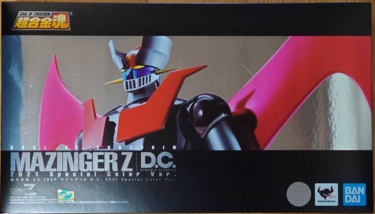 BANDAI SOUL OF CHOGOKIN GX-70SP MAZINGER Z D.C. 2021 SPECIAL BANDAI SOUL OF CHOGOKIN GX-70SP MAZINGER Z D.C. 2021 SPECIAL