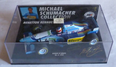 Minichamps Michael Schumacher collection Bennetton Renault Winner GP Brasil - Photo 1/4