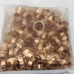 LOT OF 100 VIEGA #43640 ¾" PURE FLOW CRIMP RING - Picture 1 of 3
