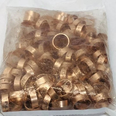 LOT OF 100 VIEGA #43640 ¾" PURE FLOW CRIMP RING - Image 1 of 3