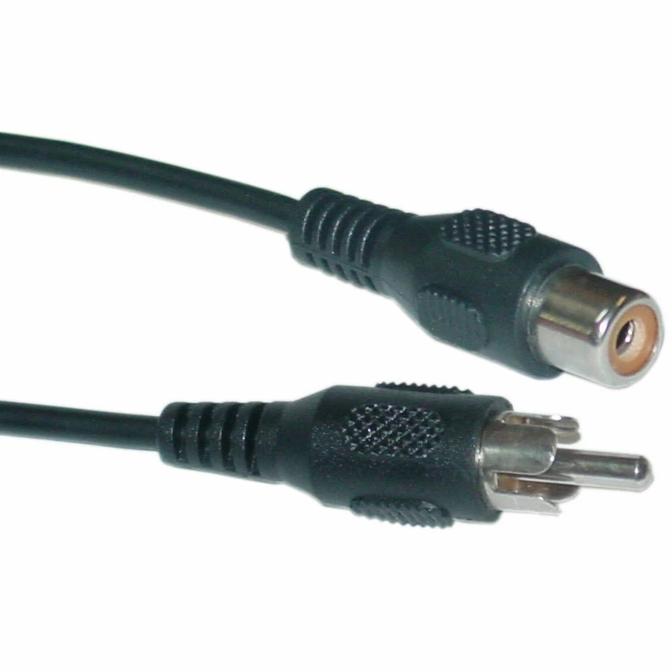 1 RCA Audio / Video Extension Cable, RCA Male to RCA Female 6 FT, 12 FT, 25 FT - Image 1 of 1