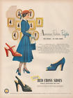1948 chaussures Croix-Rouge profils mode américaine pour printemps vintage annonce L28