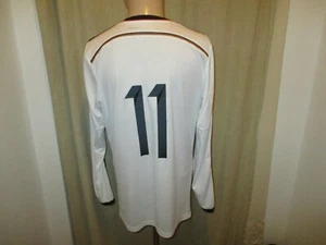 Deutschland "DFB" Adidas adizero Langarm Matchworn Trikot 2014 + Nr.11 Gr.9 (XL) - Bild 1 von 10