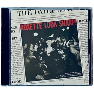 Roxette Look Sharp! CD 1989 EMI Music Radio Rox Foldout Booklet 1st & 2nd Shows - Picture 1 of 5