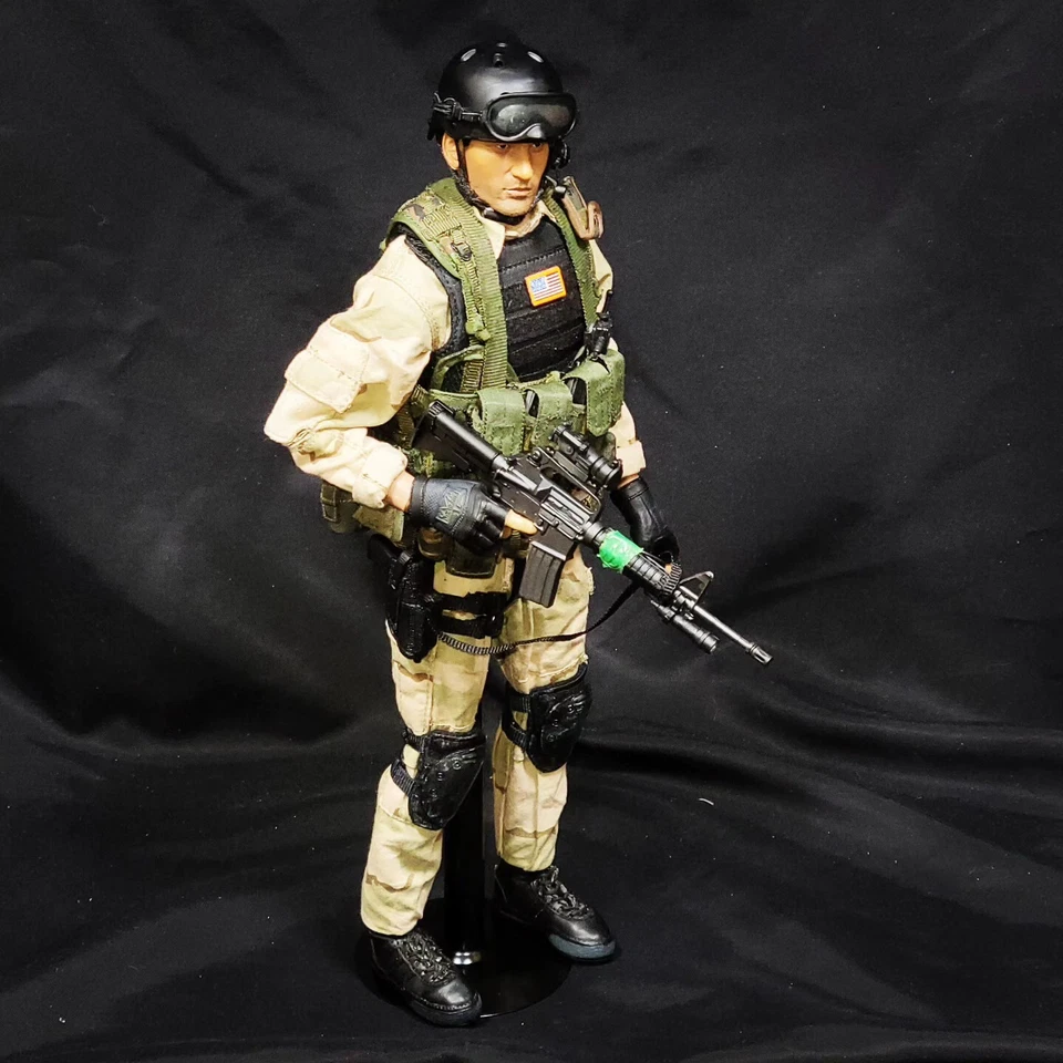 1/6 Exército dos EUA FORÇA DELTA OPERAÇÃO MOGADÍSCIO SERPENTE GÓTICA SOMÁLIA. BANDIT JOE'S - Imagem 1 de 4
