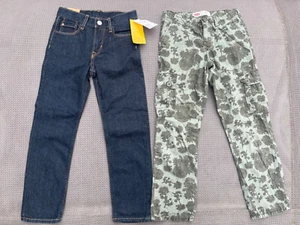 LOT of 2: H & M JEANS and LEVI’S 511 cargo pants Sz 7 SLIM FIT NEW - Picture 1 of 14