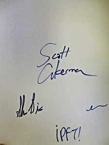 SCOTT AUKERMAN - AUTOGRAPHED "COMEDY BANG! BANG!" SIGNED BY 4 ? NEW BOOK 2023 #2 - Picture 1 of 4
