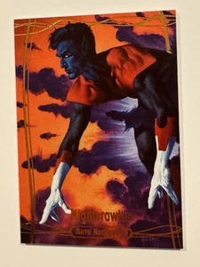 Marvel Masterpieces Orange #50 Nightcrawler 82/99 2016 nivel único 2 casi nuevo/m😍* - Imagen 1 de 2