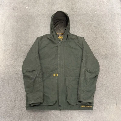 Under Armour Burley Jacket Men's Hunting Hooded Canvas Coat Chore Size XL - Image 1 of 4