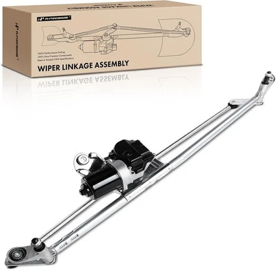 Front Wiper Linkage & Motor Assembly for Ford Expedition Lincoln Navigator 09-14 - Image 1 of 4