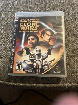 Star Wars: The Clone Wars - Republic Heroes - PS3 - CIB - Image 1 of 3