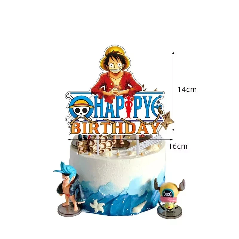 One Piece Cake Topper Party Supplies Birthday Party Decoration - image 1 of 1