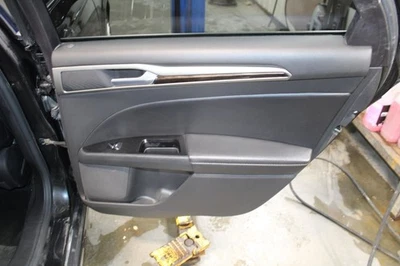 2015 Ford Fusion Rear Right Door Panel Trim Black OEM Used 106k Miles Foto 1 de 4