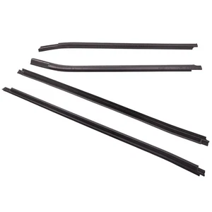 Juego 4 Burletes de Ventana for Toyota Hilux VIGO MK6 Doble Cabina 2005-2015 - Picture 1 of 14