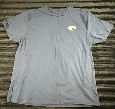 Costa Shirt Mens Extra Large Blue See What's Out There Marlin Fishing Tee - Image 1 of 4