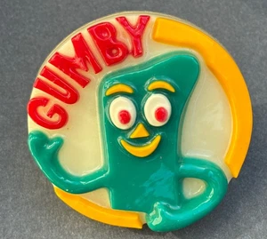 MIDCENTURY 3D GUMBY NIGHT LIGHT!!! ~ Works! - Picture 1 of 4