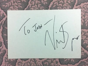 Vincent Spano - Baby It's You - Alive - Rumble Fish - Creator - Autographed 1991 - Picture 1 of 2