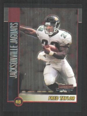 2002 Bowman Chrome Fred Taylor Jacksonville Jaguars #98 - Image 1 of 2