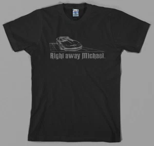Knight Rider T Shirt - 1980's, Michael, Kitt, Car, david hasselhoff, tv series - Picture 1 of 1